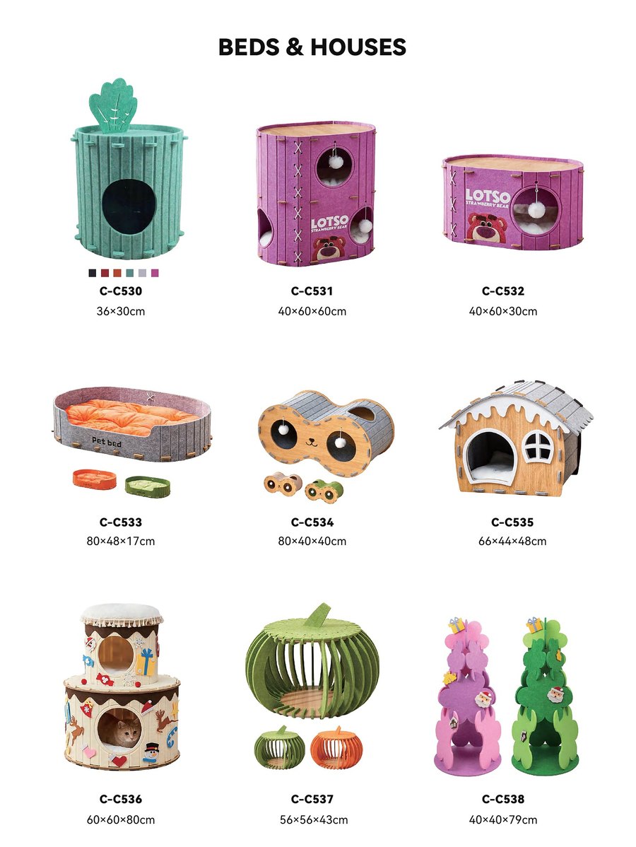 Beds & Houses C-C530 – C-C538