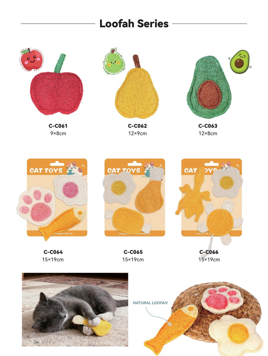 Loofah Series C-C061 – C-C066
