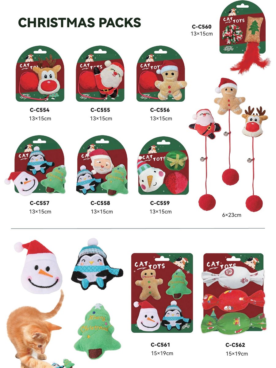 Christmas Packs C-C554 – C-C562