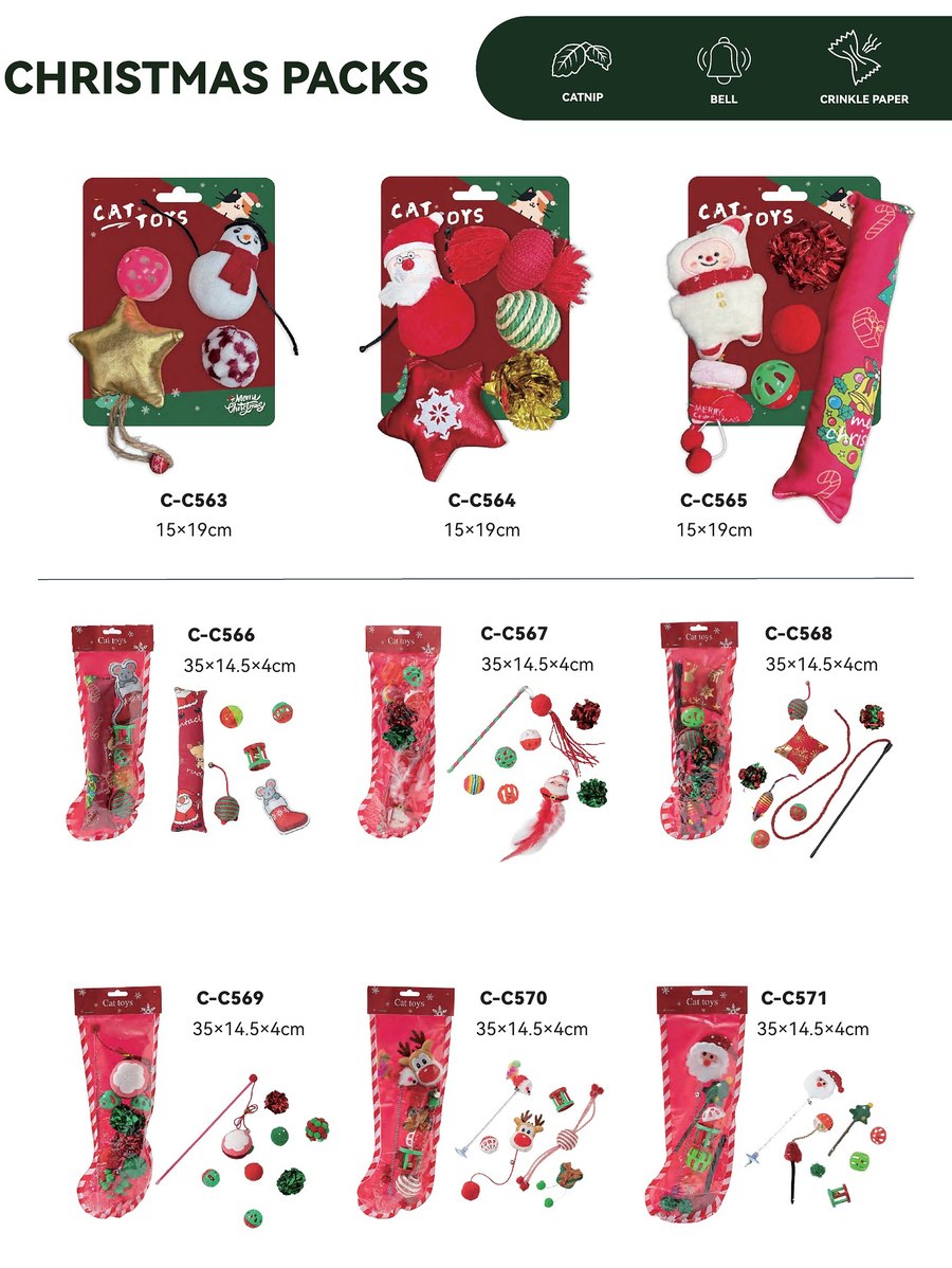 Christmas Packs C-C563 – C-C571