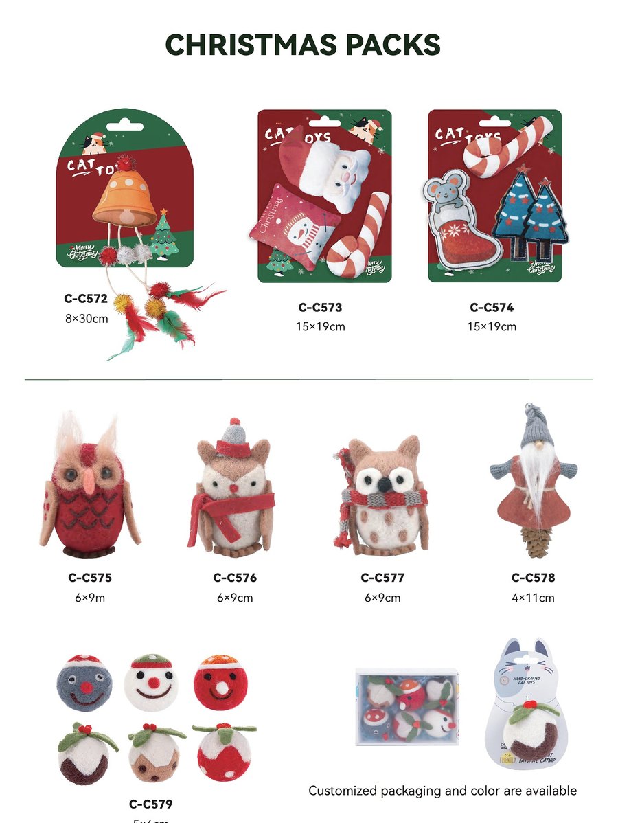 Christmas Packs C-C572 – C-C579