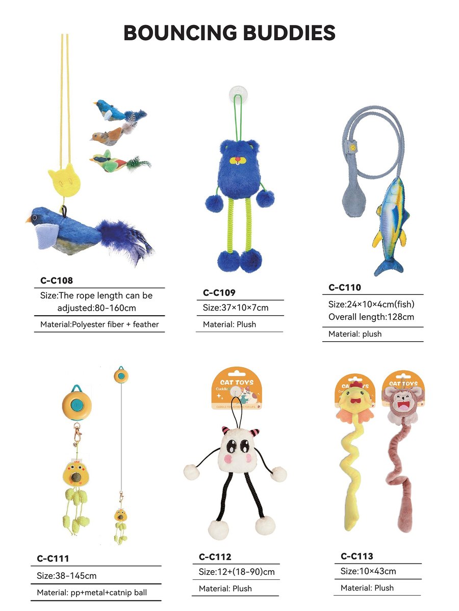 Bouncing Buddies C-C108 – C-C113