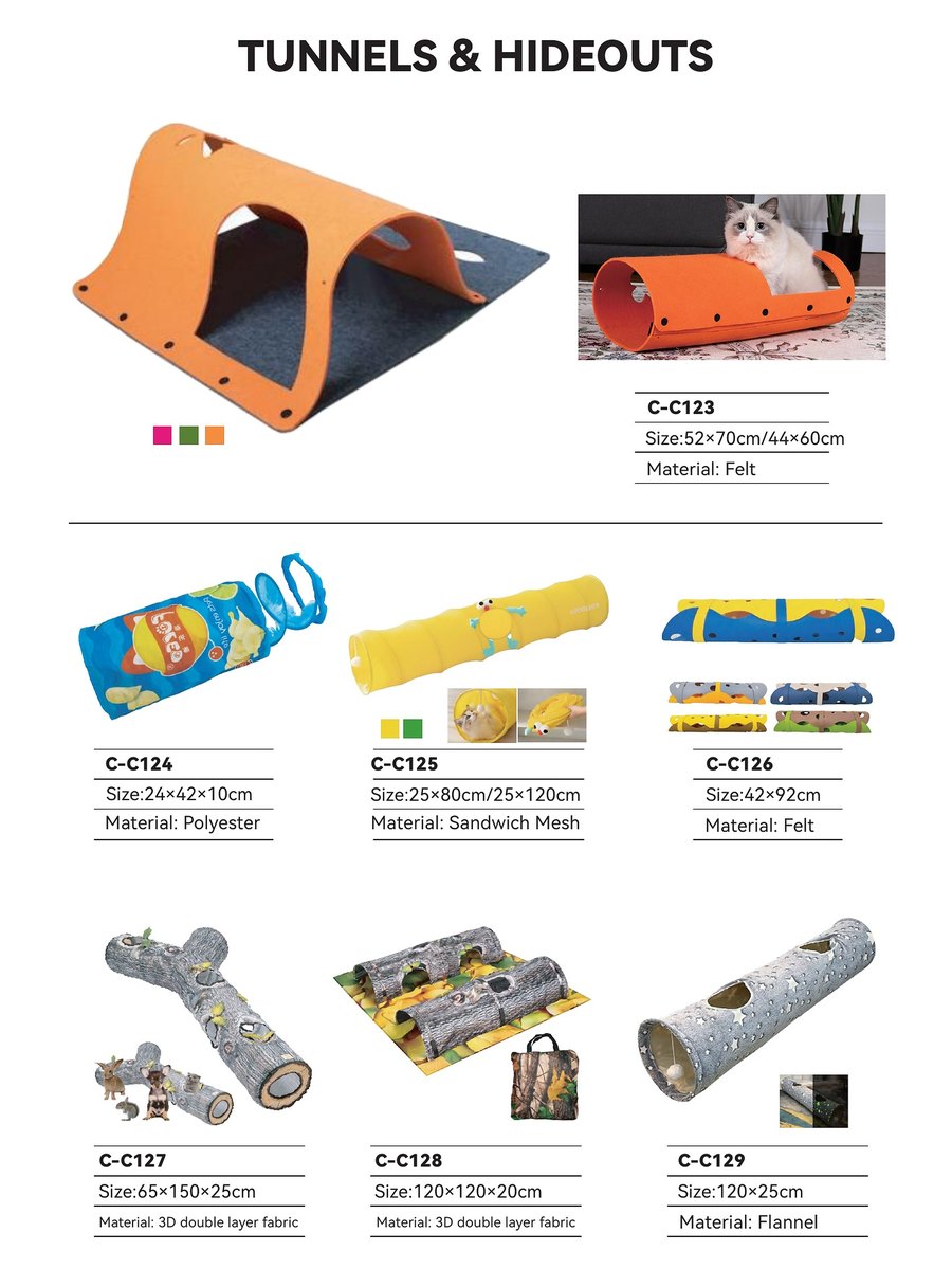 Tunnels & Hideouts C-C123 – C-C129