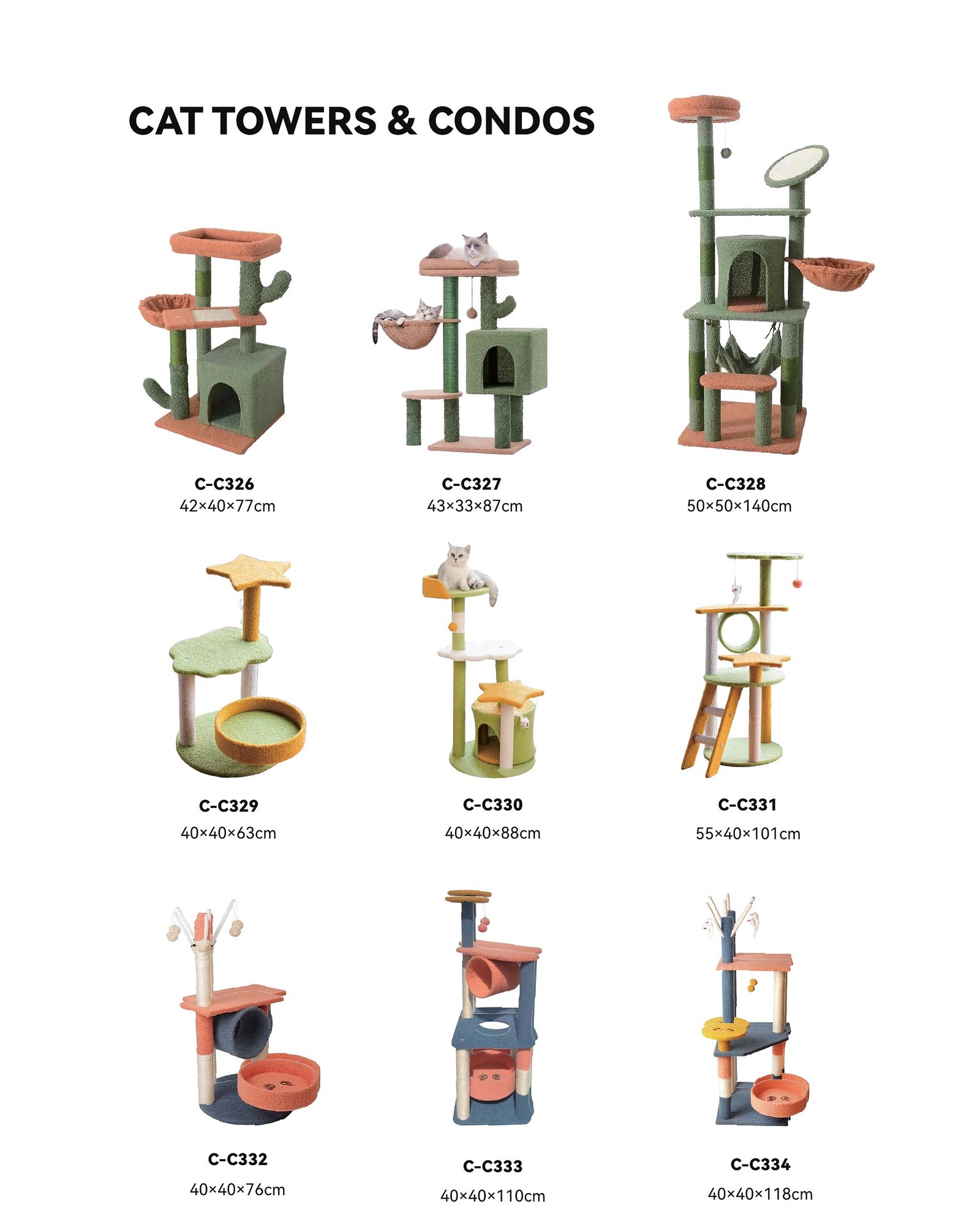 PawMivo Cat Towers & Condos